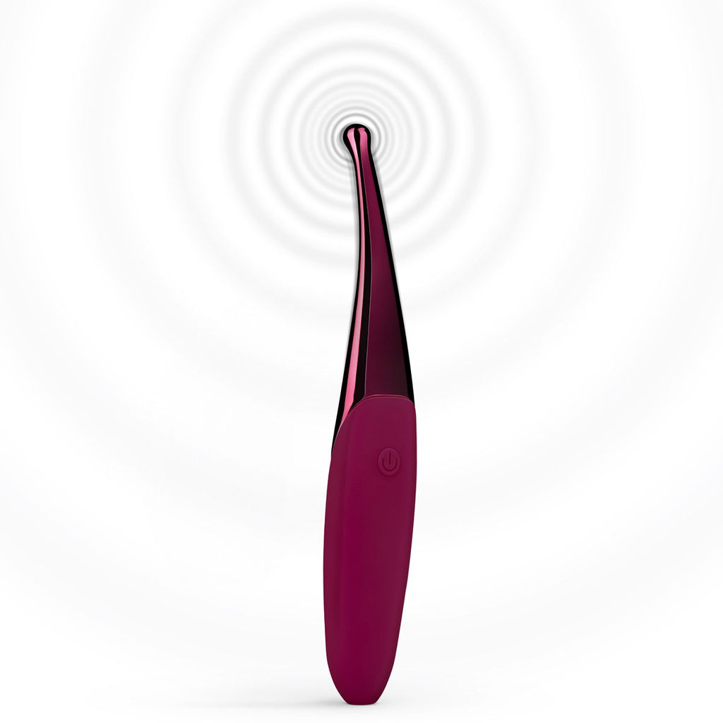 Senzi - Pinpoint-Vibrator mit 12 Vibrationsstufen - Schwarz