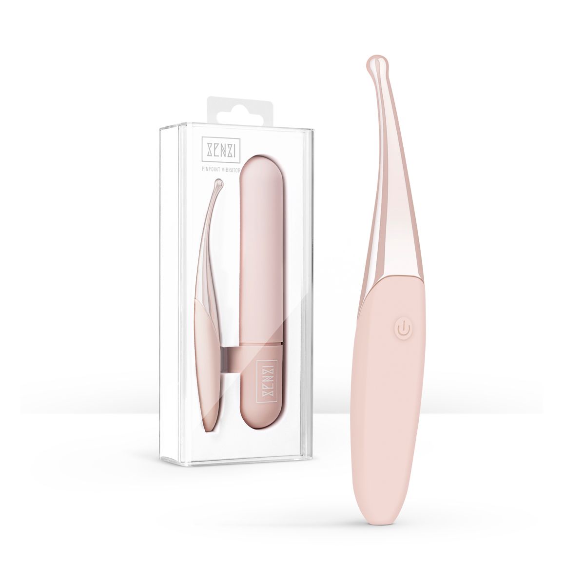 Senzi - Pinpoint-Vibrator mit 12 Vibrationsstufen - Schwarz