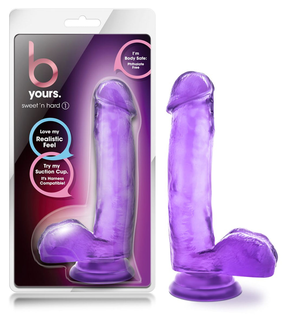 B Yours Sweet 'N Hard realistischer Dildo - Blau