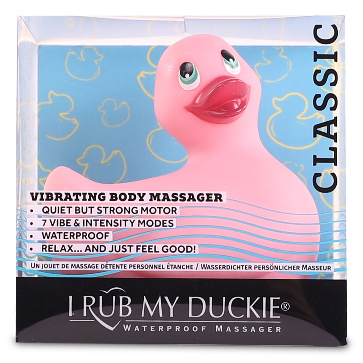 I Rub My Duckie - Vibrierendes Badeentchen 2.0 Classic - Rosa
