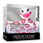 I Rub My Duckie - Vibrierendes Badeentchen 2.0 Romance - Schwarz/Gold