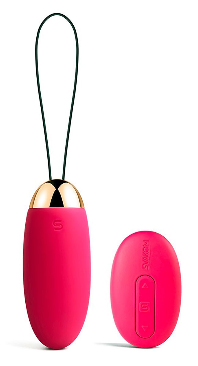 SVAKOM - Elva Vibrations-Ei mit Fernbedienung - Pink