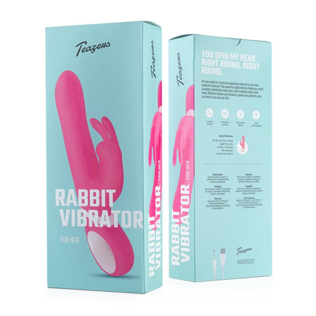 Teazers - Rabbit Vibrator - Rosa