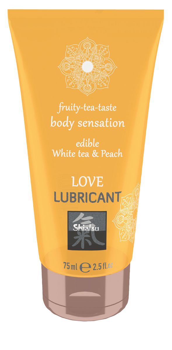 Love Essbares Gleitgel Weißer Tee & Pfirsich
