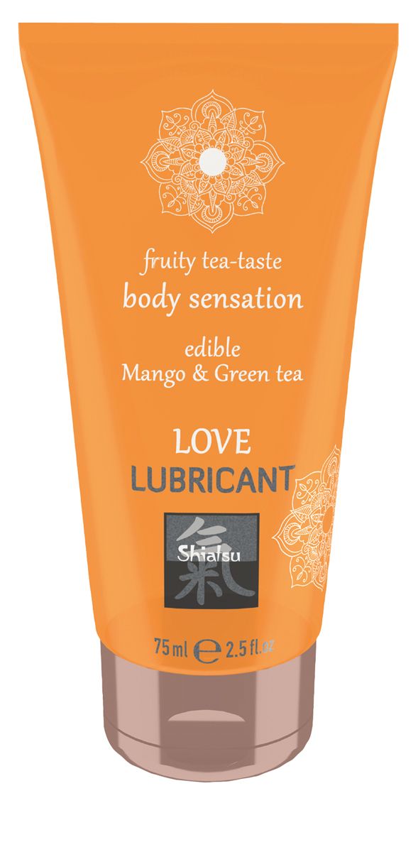 Love Essbares Gleitgel - Mango & Grüner Tee