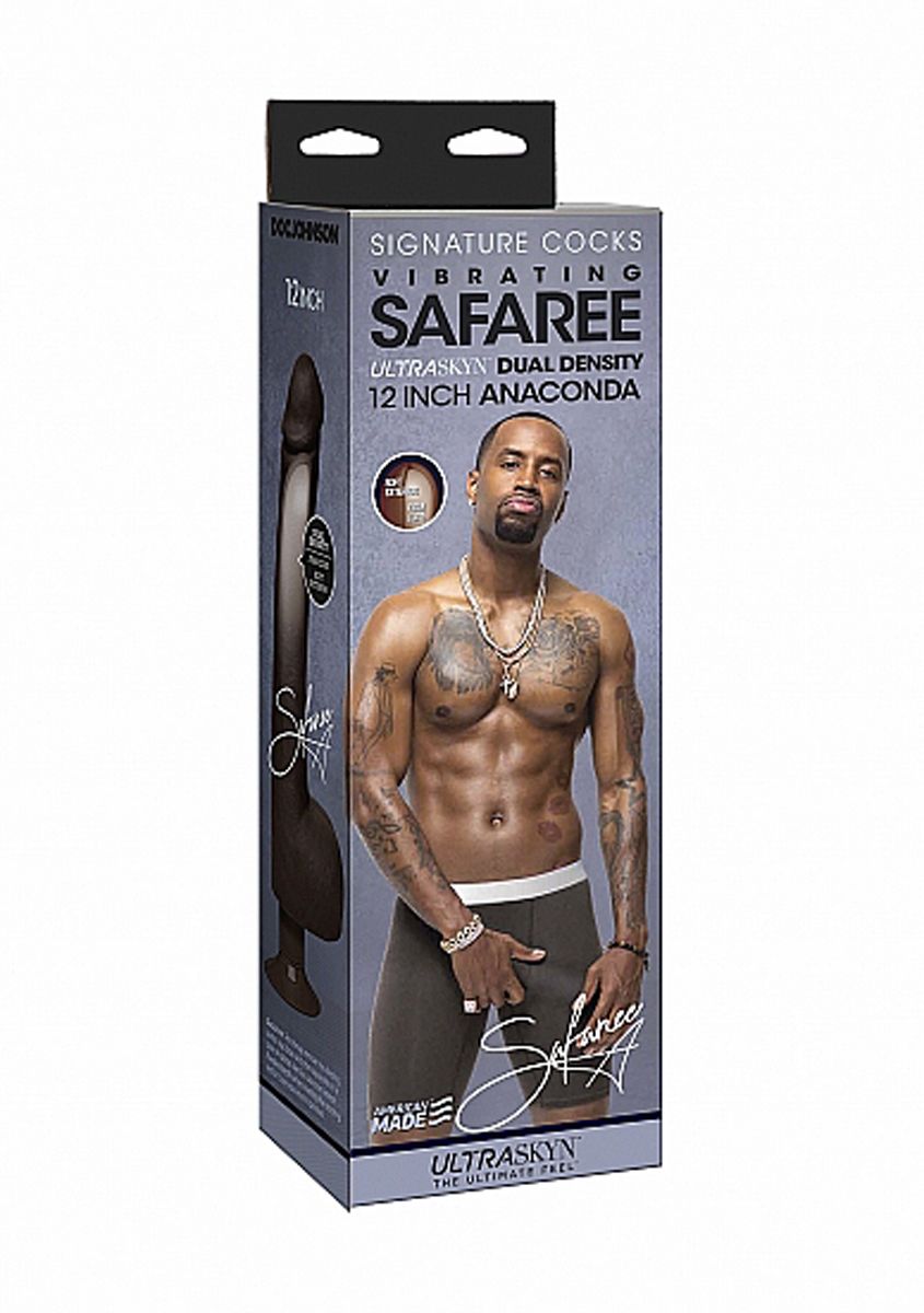 Safaree Samuels - Anaconda Realistischer Vibrator - Mit Vac-U-Lock Saugnapf