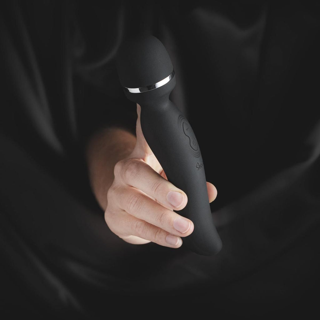 Sway Vibes - Wand Vibrator No. 4 - Kraftvoller Klitoris-Stimulator mit 10 Stufen - Schwarz