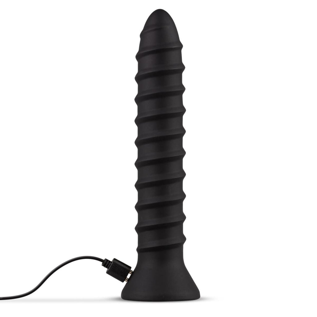 Screwed - Analer Vibrator mit Schraubendesign - Large