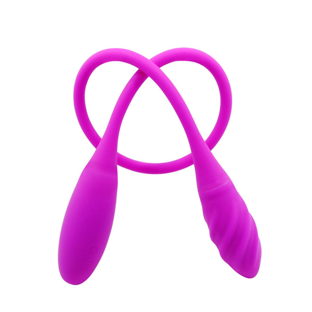 Snaky Vibe - Flexibler Vibrator mit Zwei Vibrierenden Enden - 7 Stufen