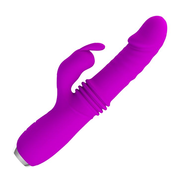 Dorothy - Stoßender Rabbit Vibrator mit Rotation und Klitoris-Stimulator - 12 Vibrationsmodi