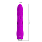 Dorothy - Stoßender Rabbit Vibrator mit Rotation und Klitoris-Stimulator - 12 Vibrationsmodi