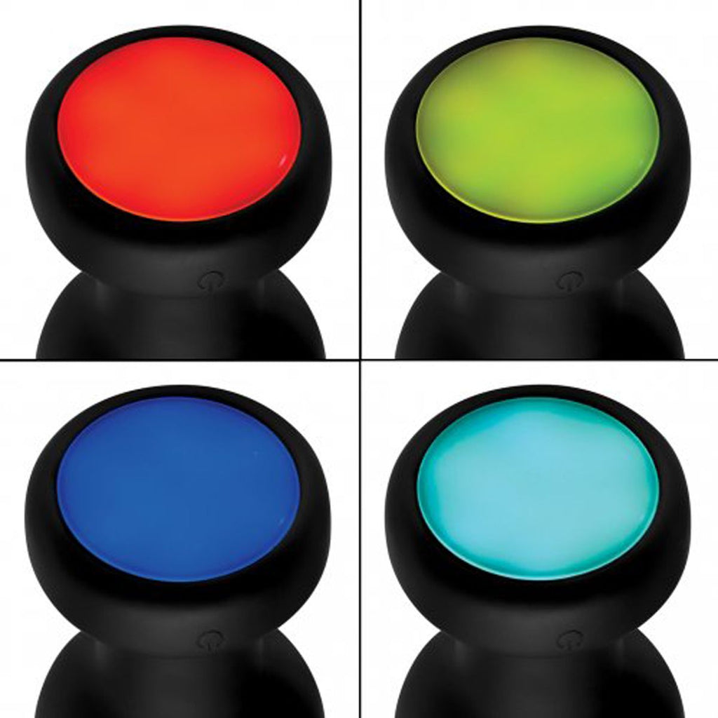 Booty Sparks - Vibrierender Butt Plug mit LED-Beleuchtung - Mittel