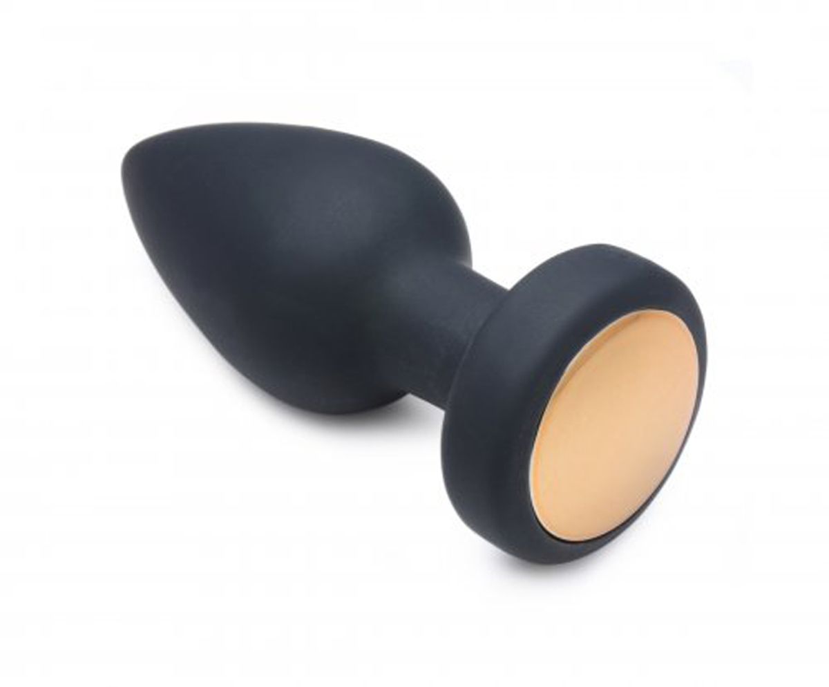 Booty Sparks - Vibrierender Butt Plug mit LED-Beleuchtung - Mittel