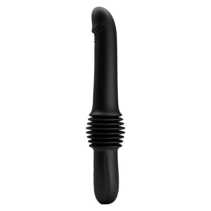 Pazuzu - Stoßvibrator mit Geriffelter Spitze - 36 cm