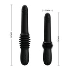 Pazuzu - Stoßvibrator mit Geriffelter Spitze - 36 cm