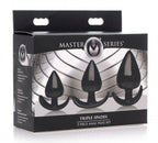 Triple Spades 3-teiliges Analplug Set