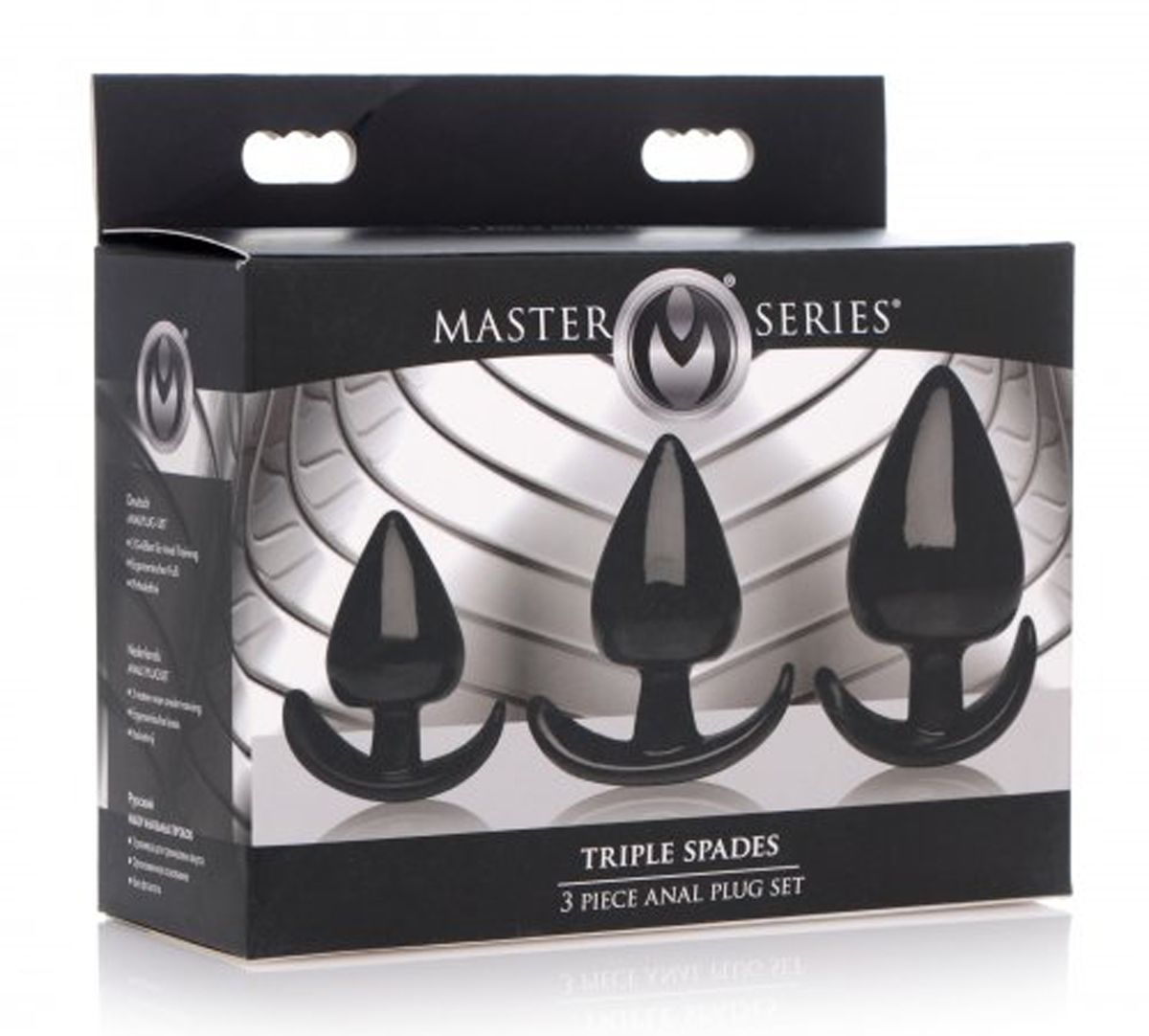 Triple Spades 3-teiliges Analplug Set