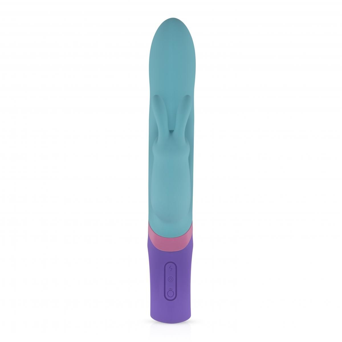 Meta - Rabbit Vibrator mit 3 Motoren und Rotationsfunktion - Mehrfarbig