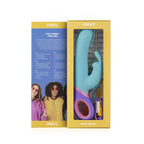 Meta - Rabbit Vibrator mit 3 Motoren und Rotationsfunktion - Mehrfarbig