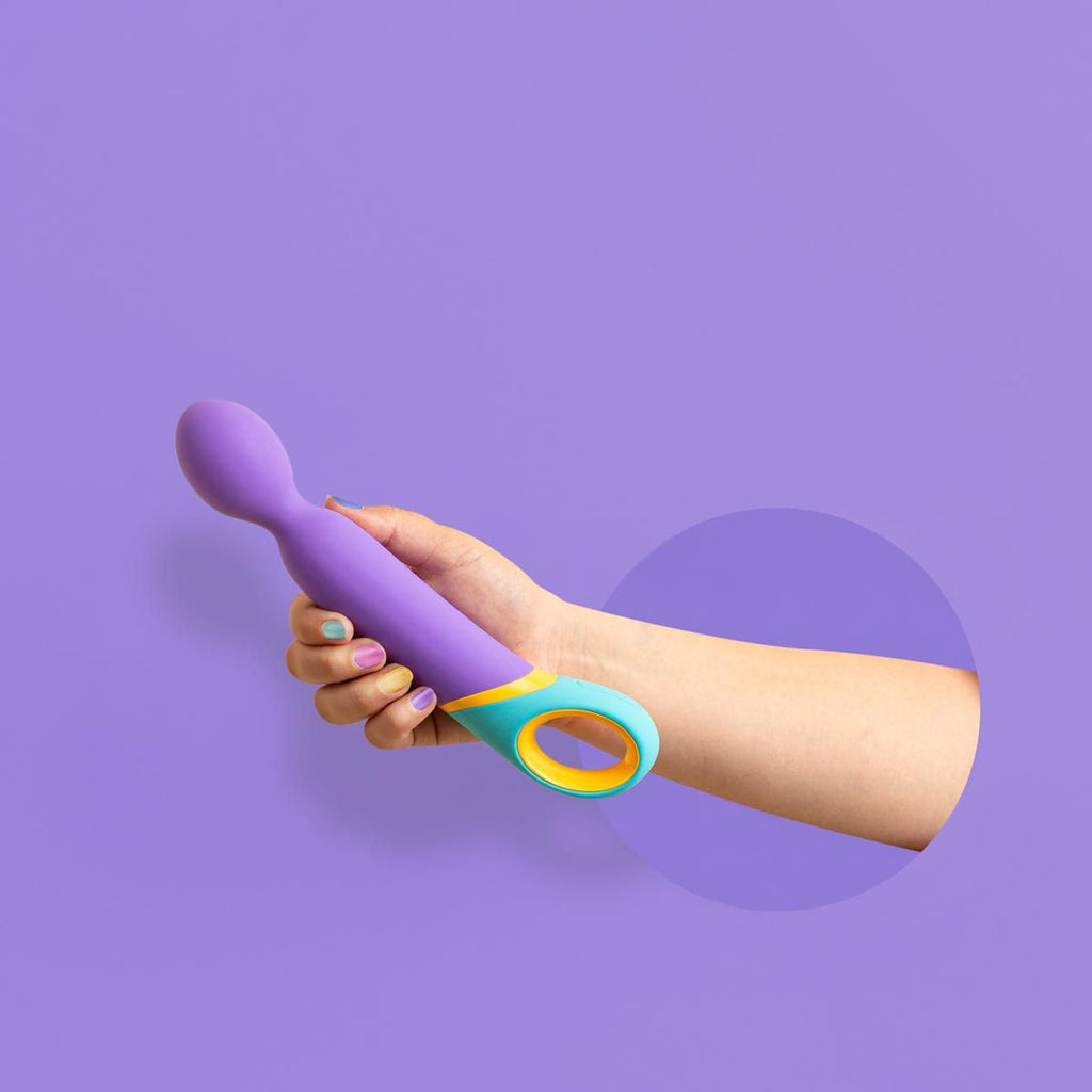 Base - Wand Vibrator - 11 Vibrationsstufen mit flexiblem Kopf