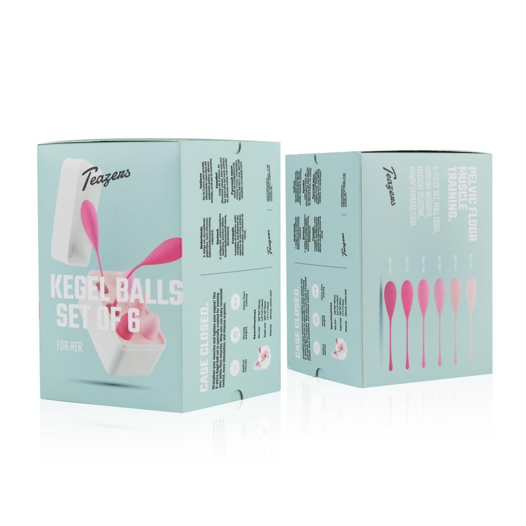 Teazers – Kegel Balls Set – 6-Teilig