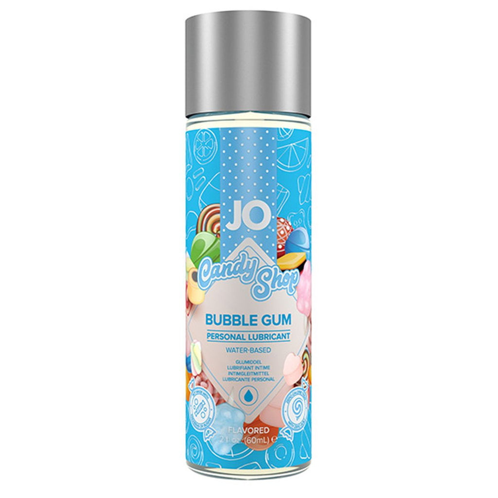 JO Candy Shop H2O Gleitgel mit Bubblegum-Geschmack 60 ml auf Wasserbasis