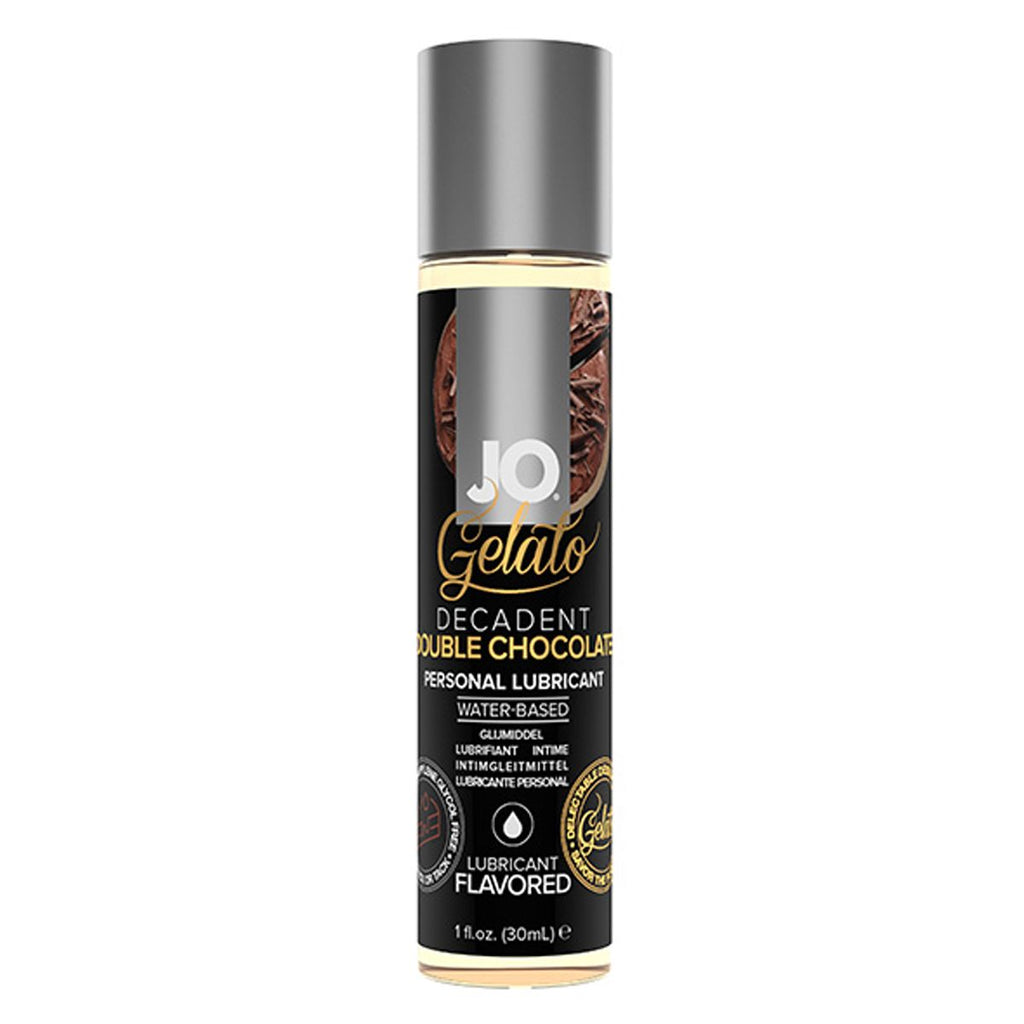 JO Gleitgel Double Chocolate auf Wasserbasis, 30 ml, vegan