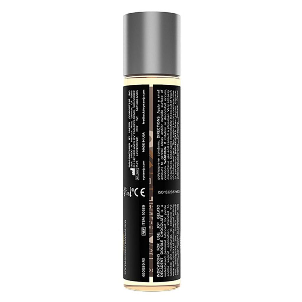JO Gleitgel Double Chocolate auf Wasserbasis, 30 ml, vegan