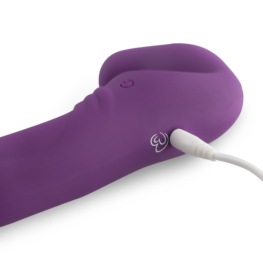 Strapless - Strap-On Vibrator für Paare - Lila