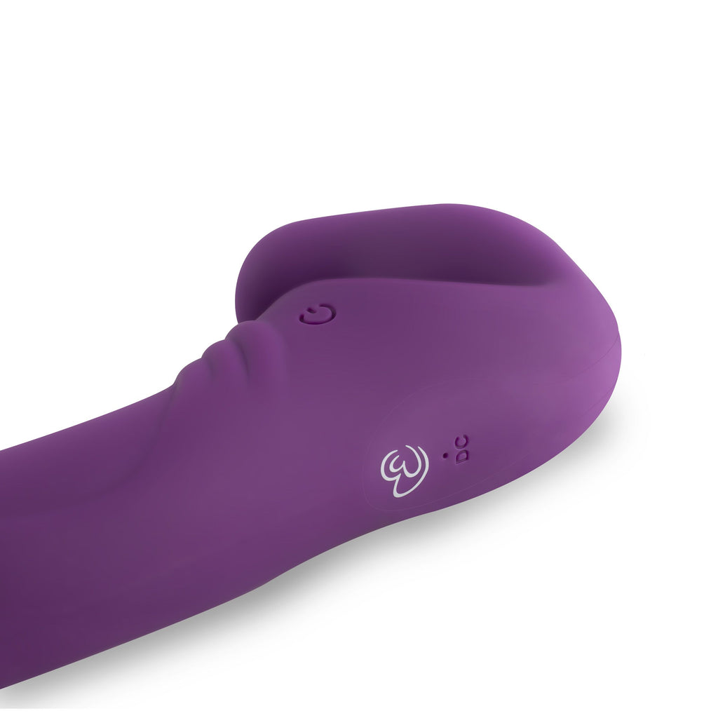 Strapless - Strap-On Vibrator für Paare - Lila