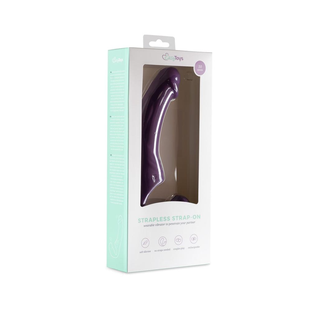 Strapless - Strap-On Vibrator für Paare - Lila