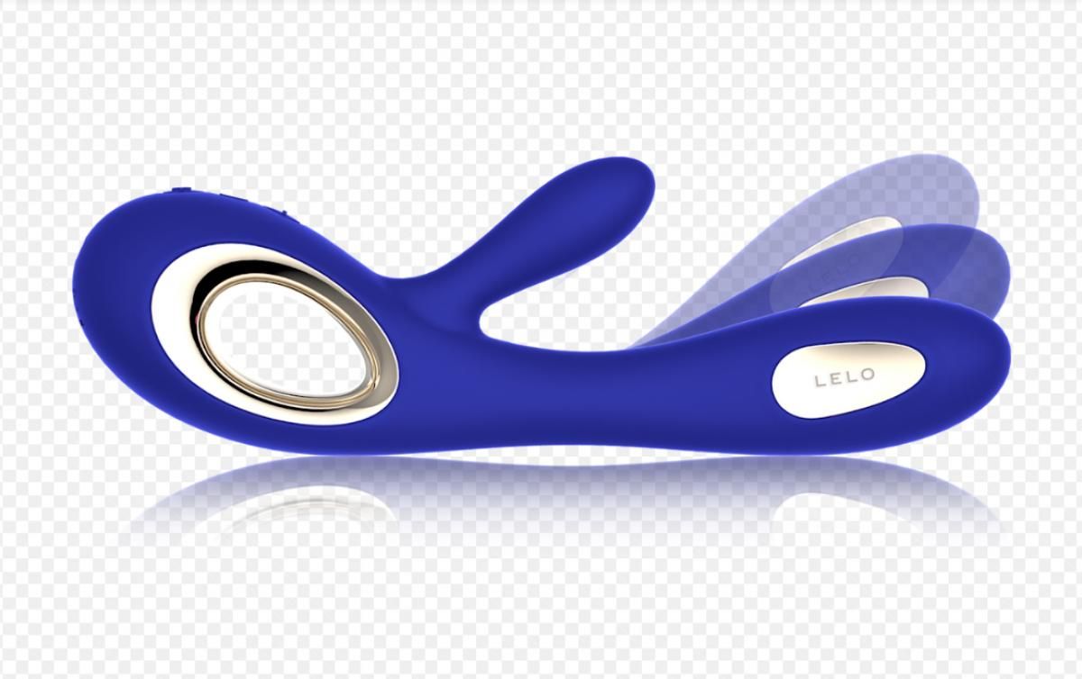 LELO - Soraya Wave G-Spot-Vibrator - Rabbit-Vibrator mit WaveMotion - Midnight Blue