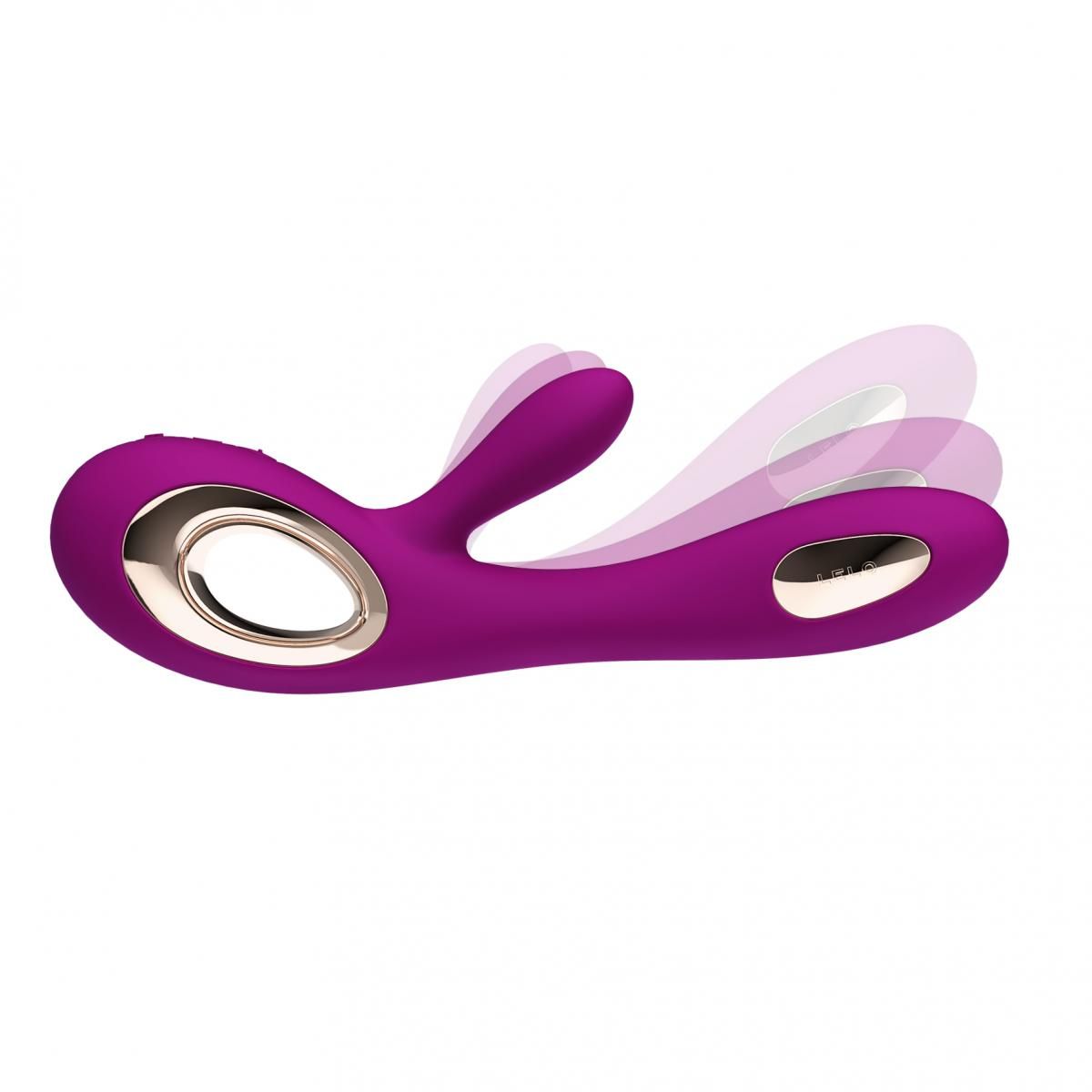 LELO - Soraya Wave G-Spot-Vibrator - Rabbit-Vibrator mit WaveMotion - Midnight Blue