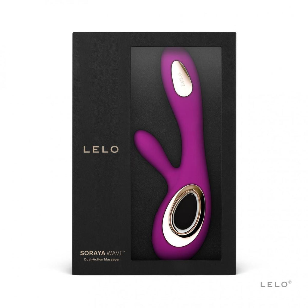 LELO - Soraya Wave G-Spot-Vibrator - Rabbit-Vibrator mit WaveMotion - Midnight Blue