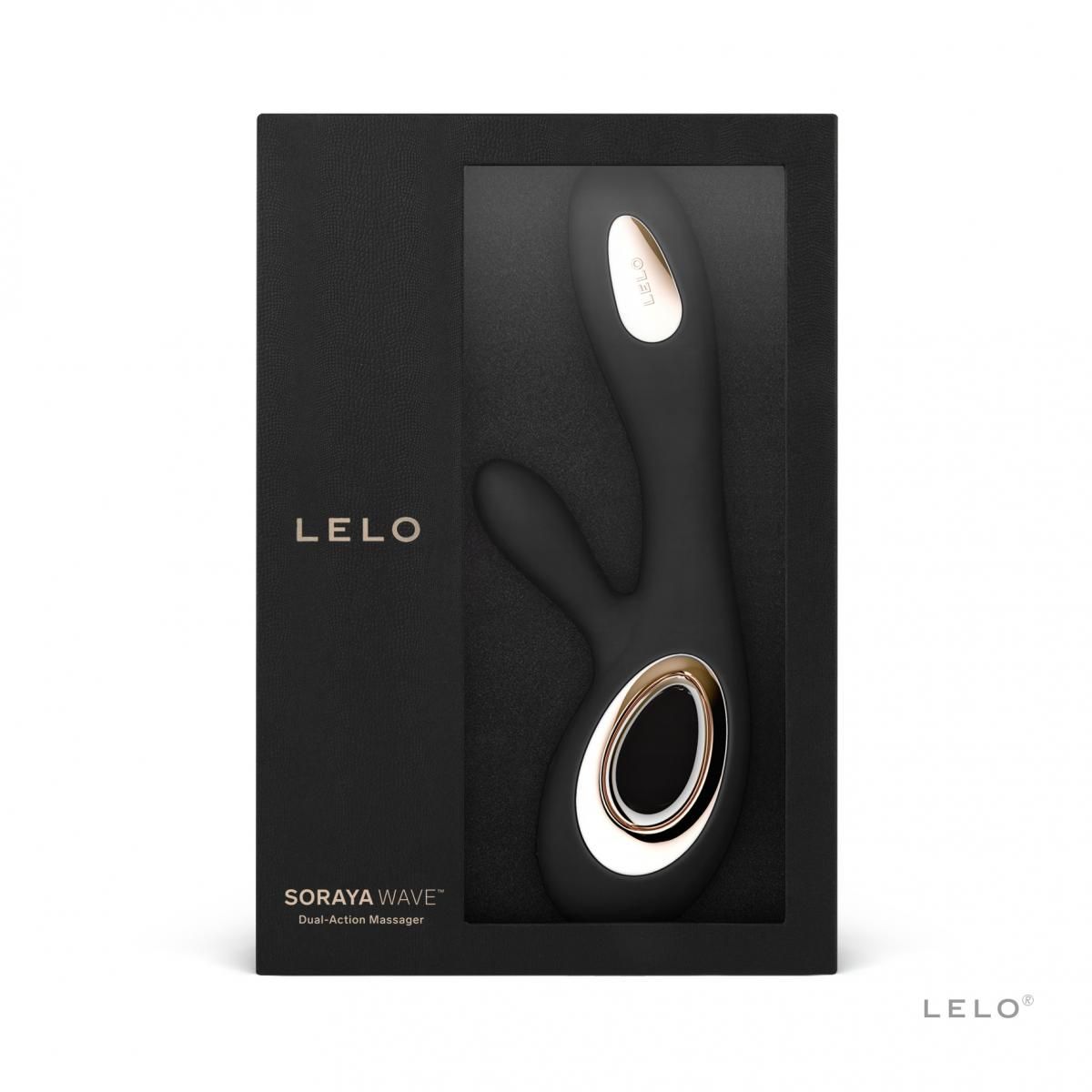 LELO - Soraya Wave G-Spot-Vibrator - Rabbit-Vibrator mit WaveMotion - Midnight Blue
