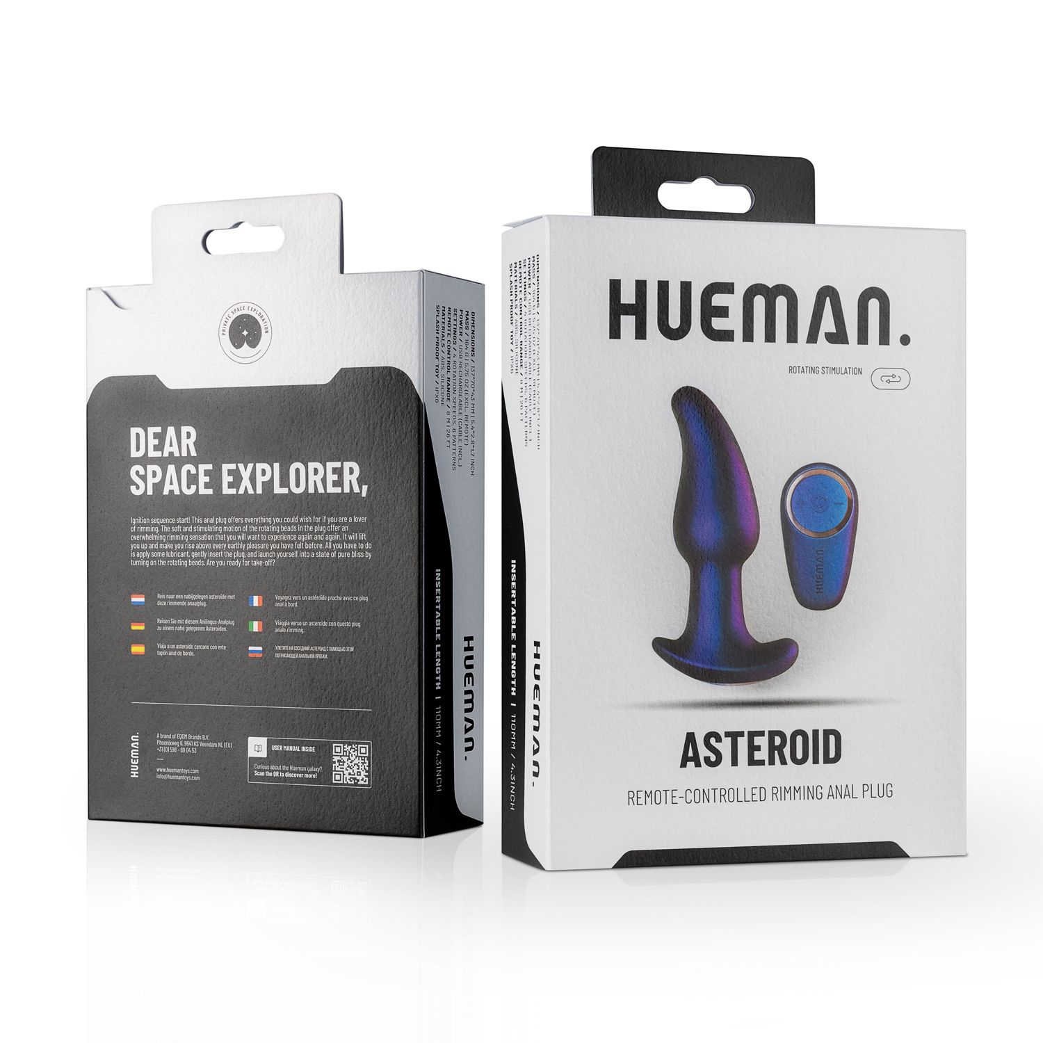 Hueman - Asteroid Rimming Analplug