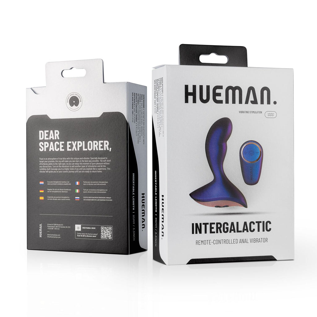 Hueman - Intergalactic Anal Vibrator - Prostatastimulation mit Fernbedienung