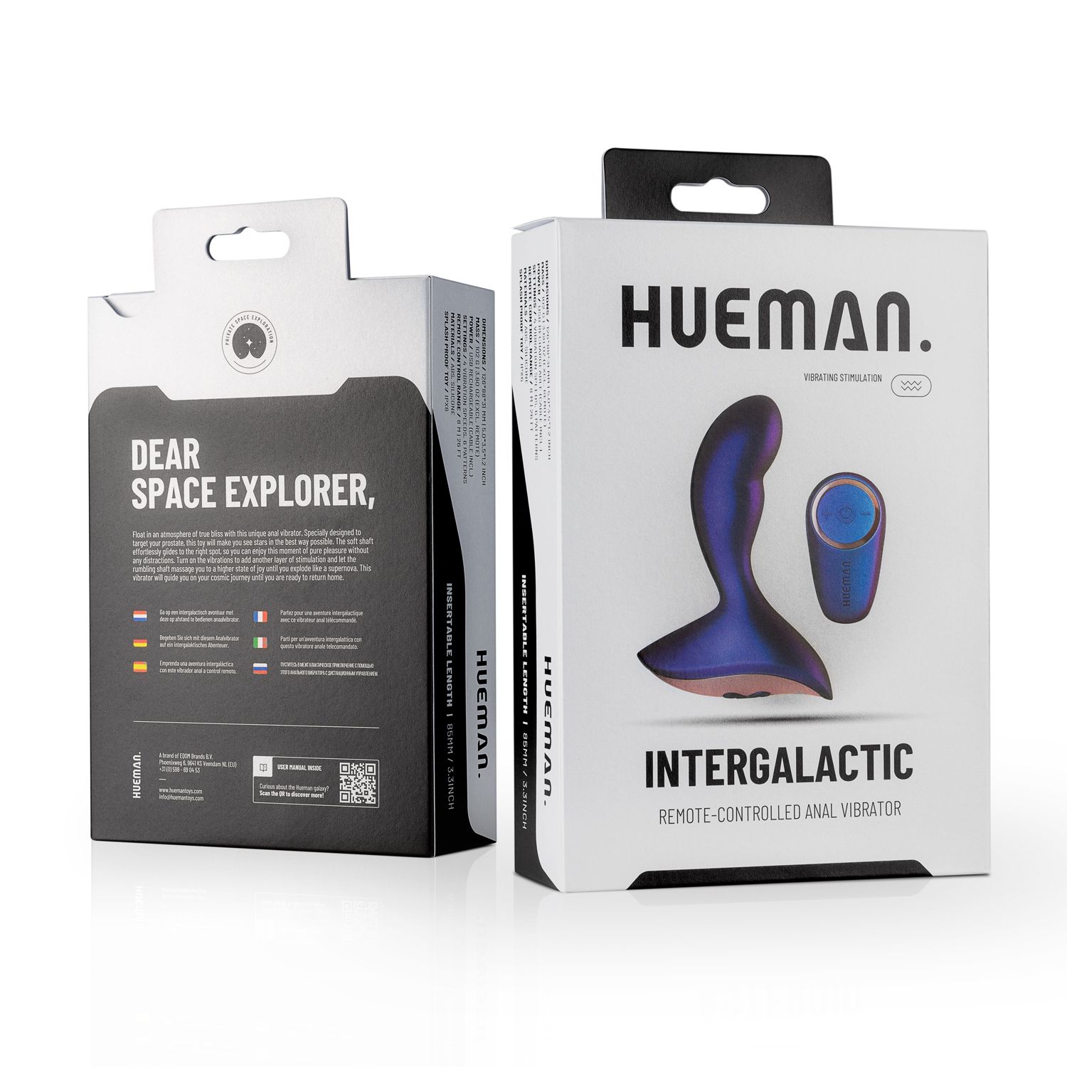 Hueman - Intergalactic Anal Vibrator - Prostatastimulation mit Fernbedienung