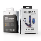 Hueman - Black Hole Anal Vibrator mit Cockring - 10 Vibrationsstufen