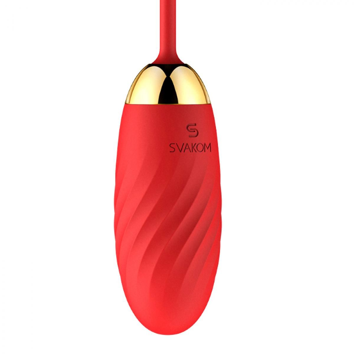 SVAKOM - Ella Neo Vibratie Eitje App Controlled - Red