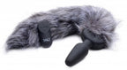 Vibrierender Analplug mit Schwanz - Fox