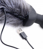 Vibrierender Analplug mit Schwanz - Fox