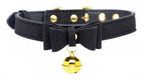 Golden Kitty Halsband mit Katzenglocke - Rosa