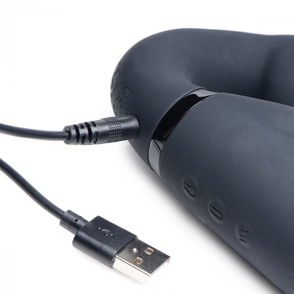 Swirl Vibrierender halterloser Strap-on