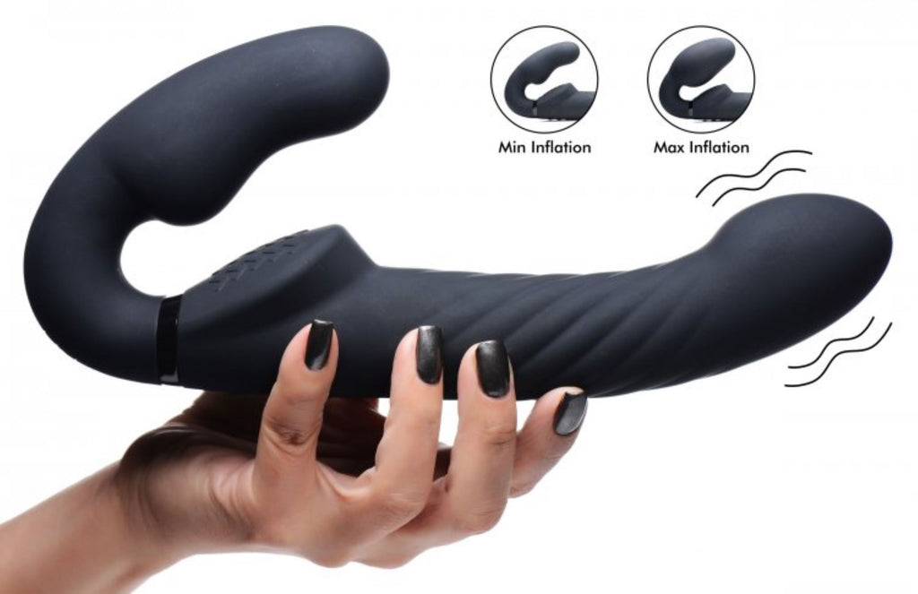 Swirl Vibrierender halterloser Strap-on