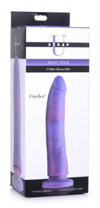 Strap U - Magic Stick Silikondildo mit Glitzer - 20 cm
