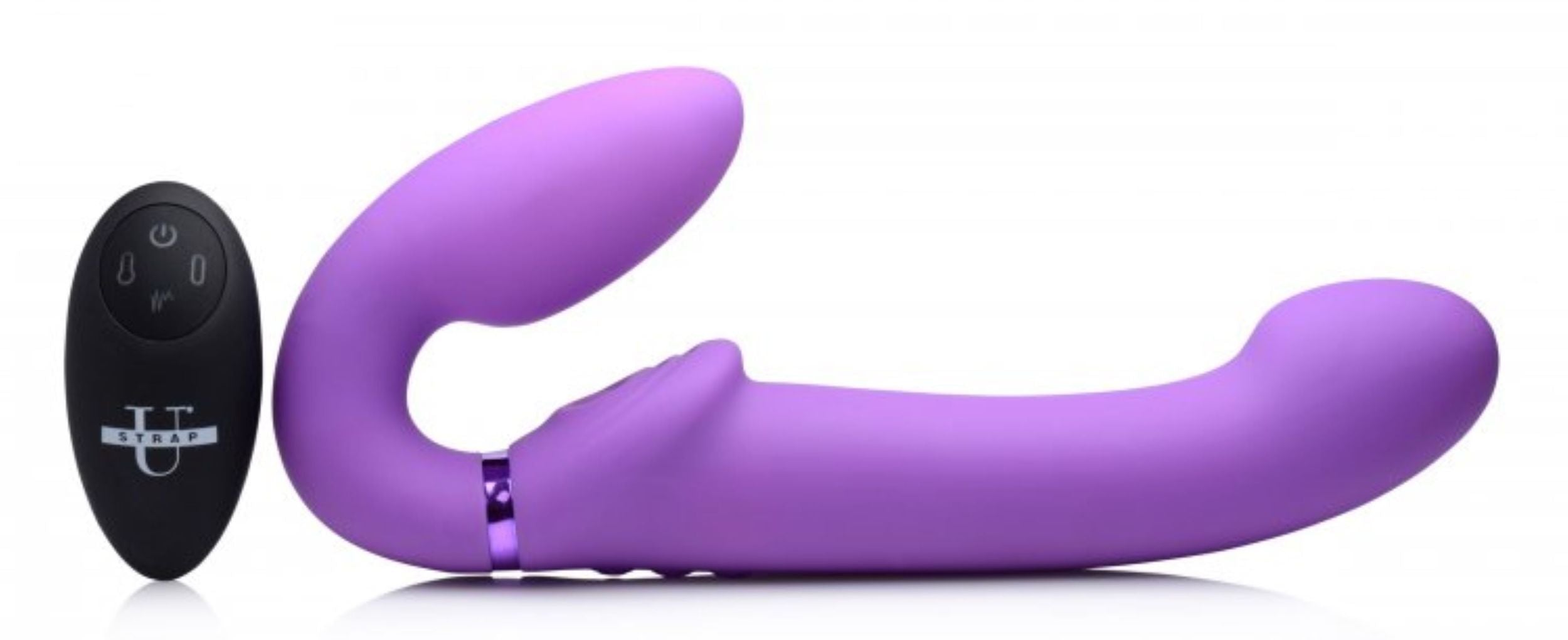 G-Pulse - Strapless Strap-On Vibrator mit Fernbedienung - Rosa