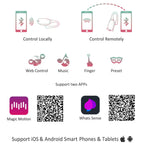 Magic Motion - Fugu Smart Wearable Vibrator - Rot