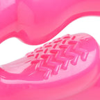 Revolver - Vibrierendes Strapless Strap-On XXL - Pink