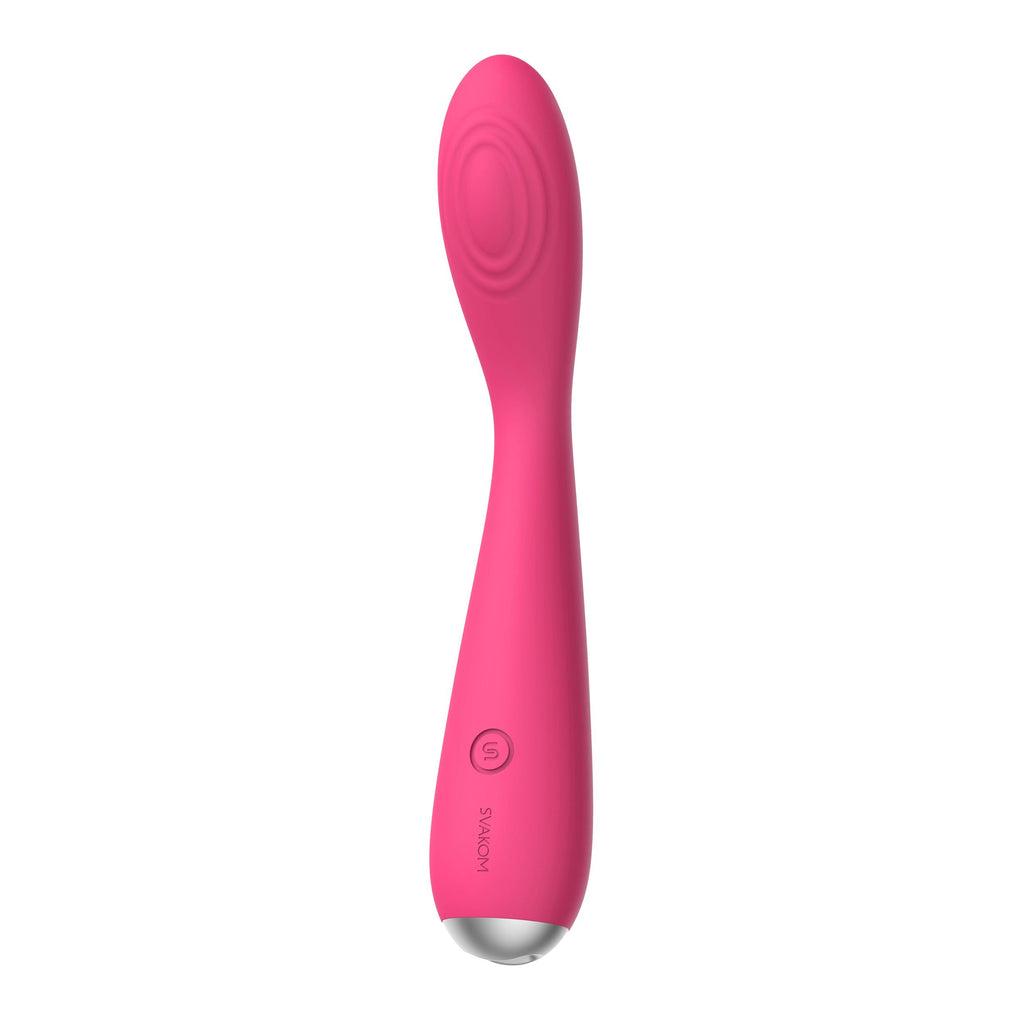 SVAKOM - Iris G-Punkt und Klitoris-Vibrator - Plum Red